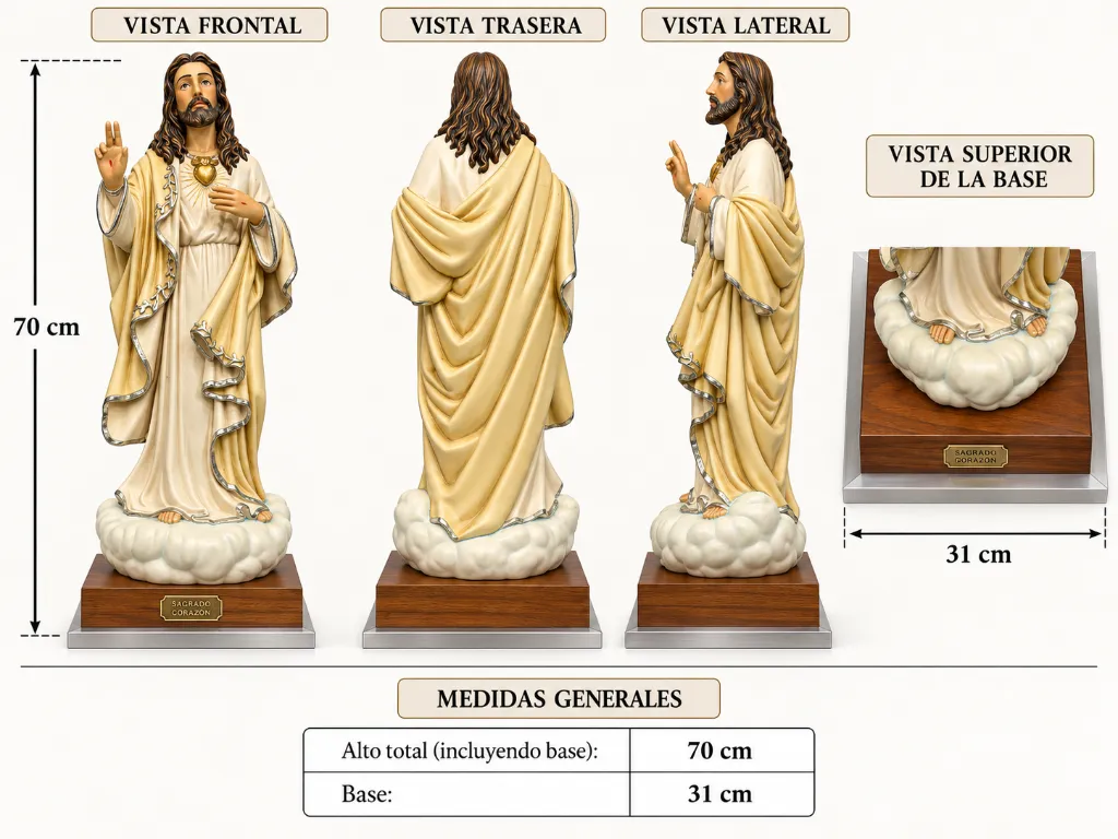 Ficha técnica del Sagrado Corazón de Jesús.webp