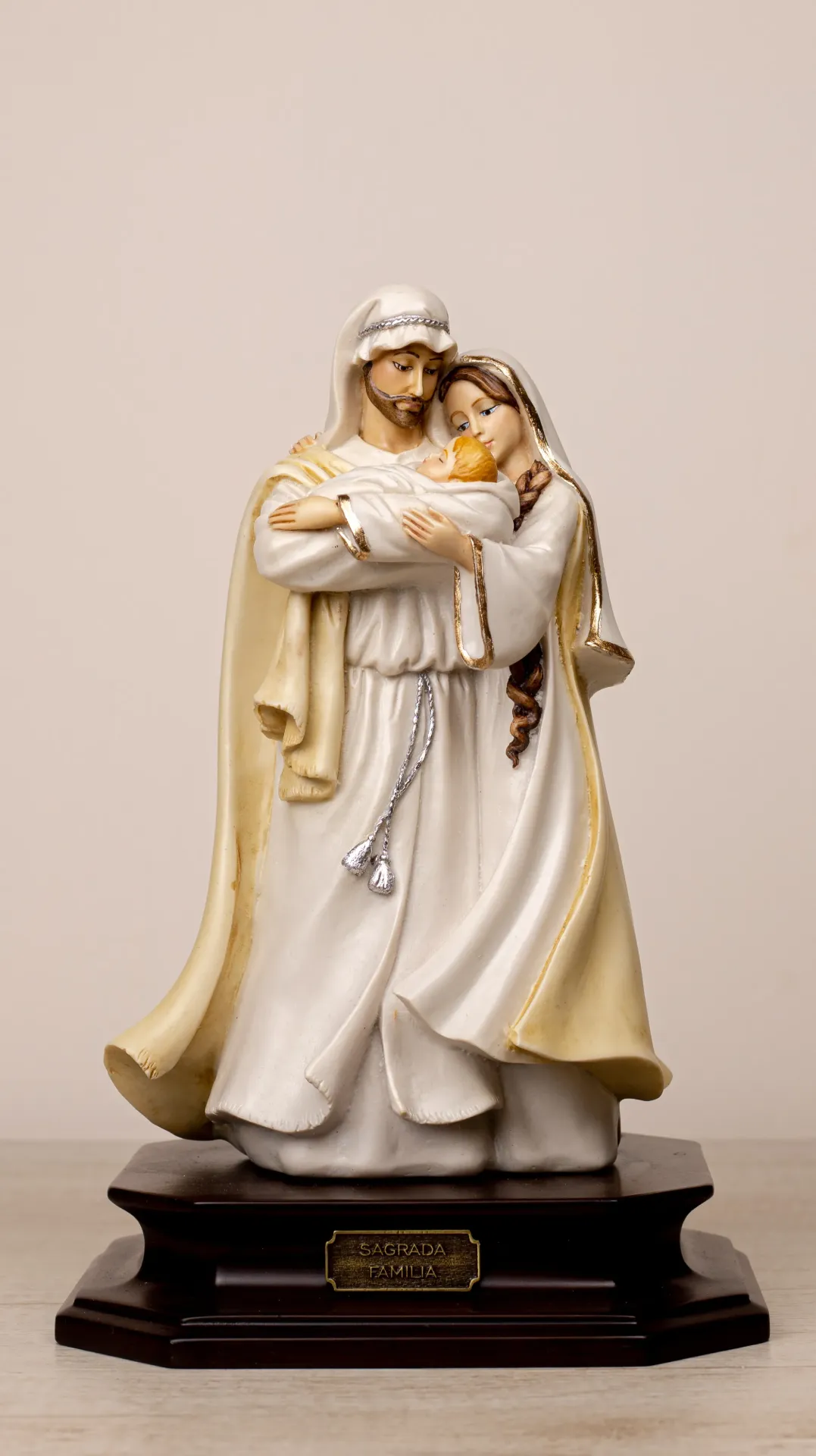 [3B4A1155] FIGURA RESINA SAGRADA FAMILIA 3B4A1155