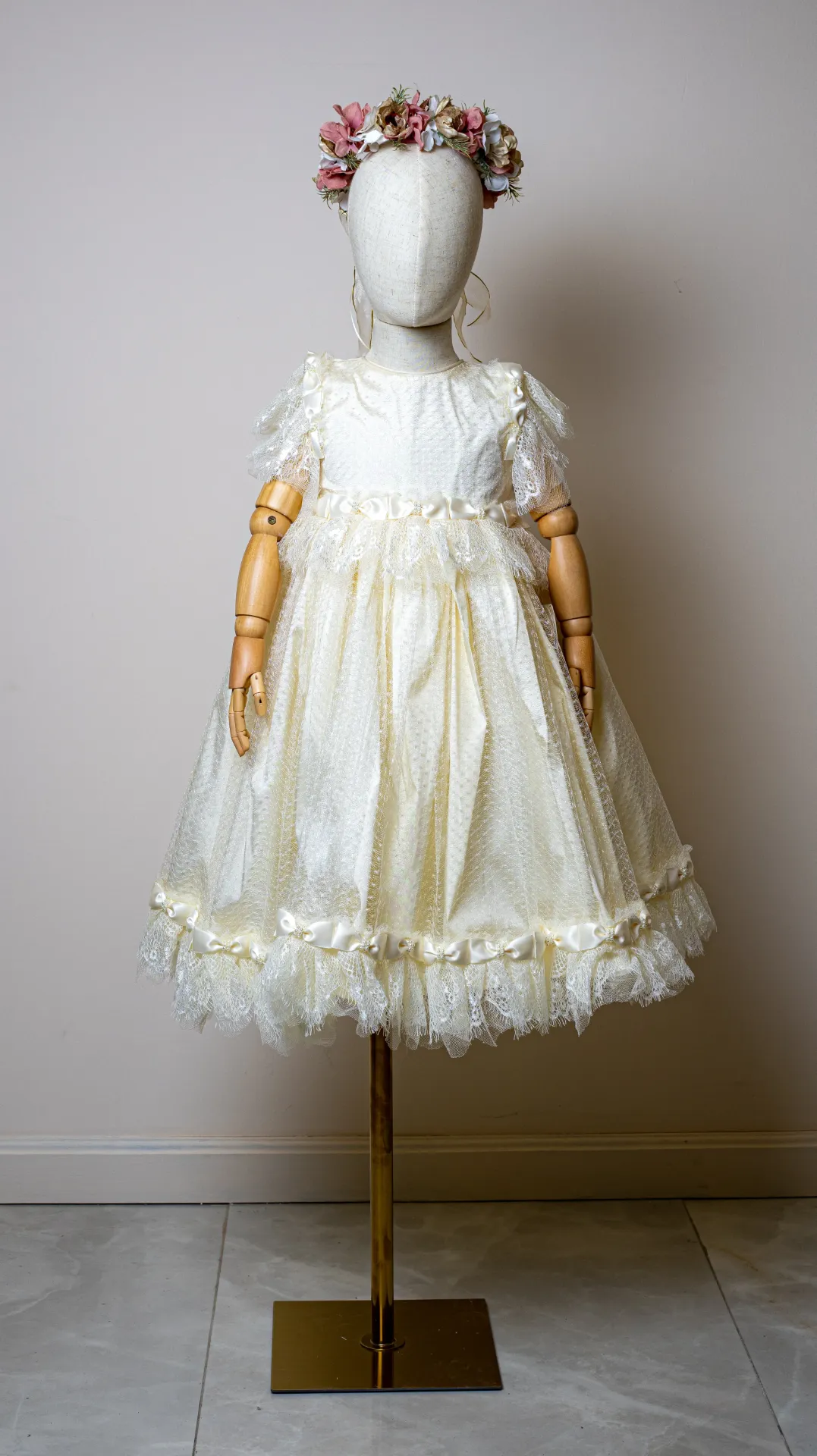 [3B4A0898] Batita de Bautizo Isabella Vainilla 3B4A0898