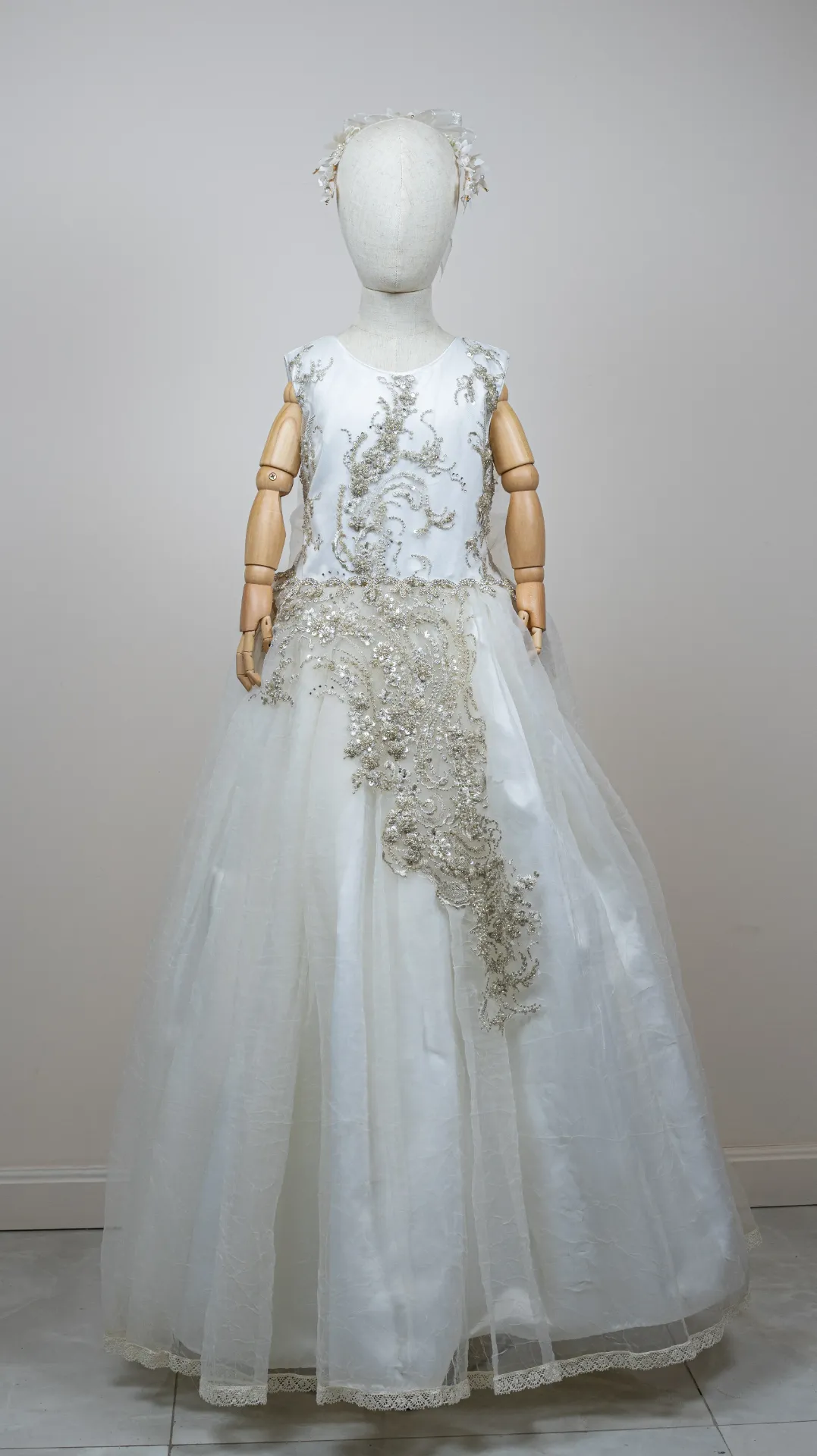 [3B4A1055] Vestido de Primera Comunión Majestad Perla 3B4A1055