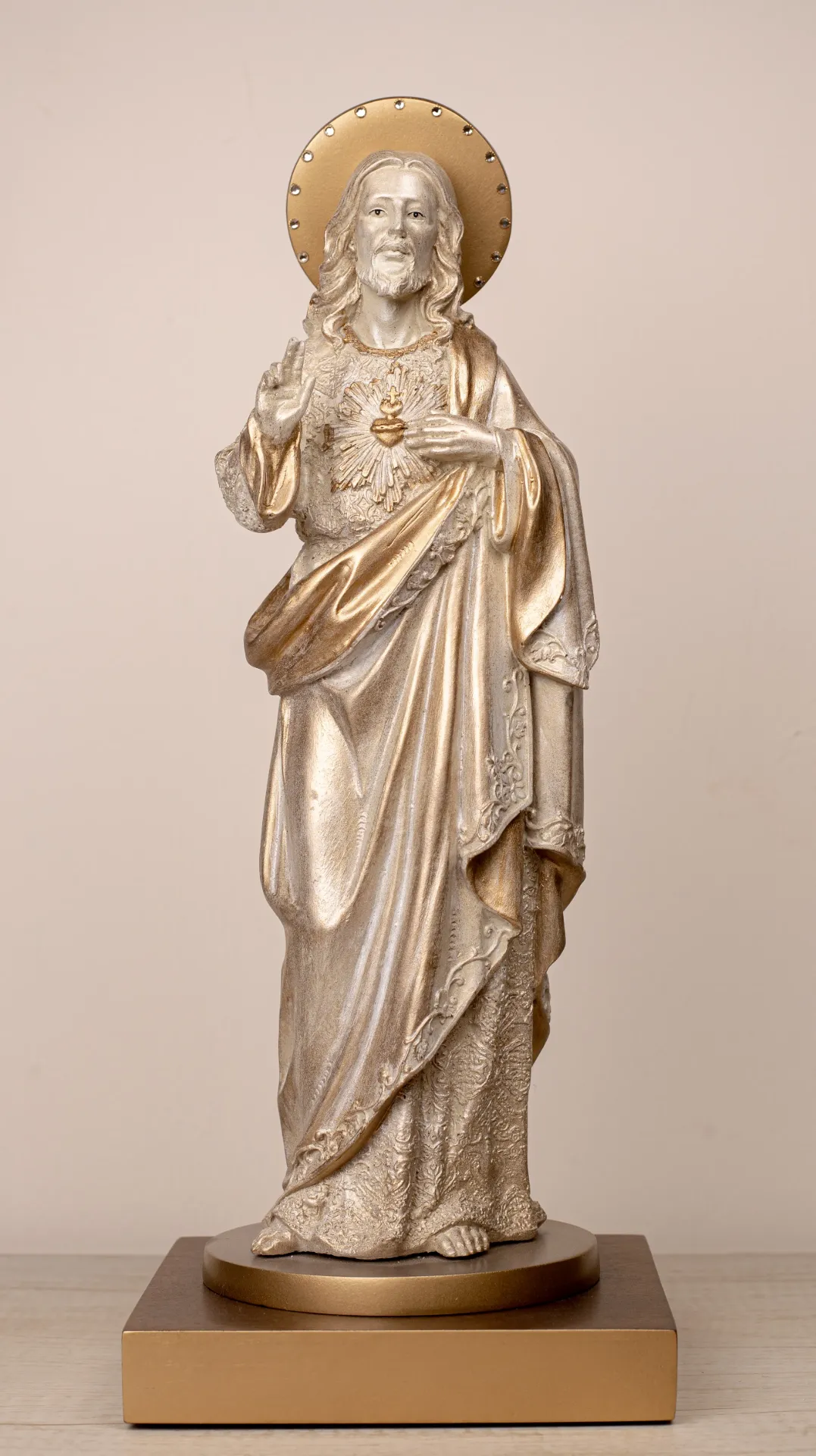 Figura de Resina Sagrado Corazón de Jesús 3B4A1153