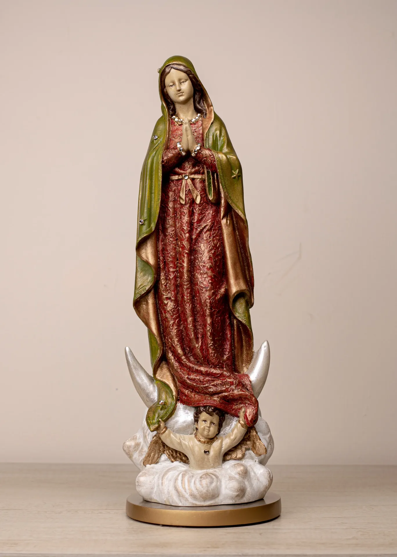 Figura de Resina Virgen de Guadalupe Clásica 3B4A1177