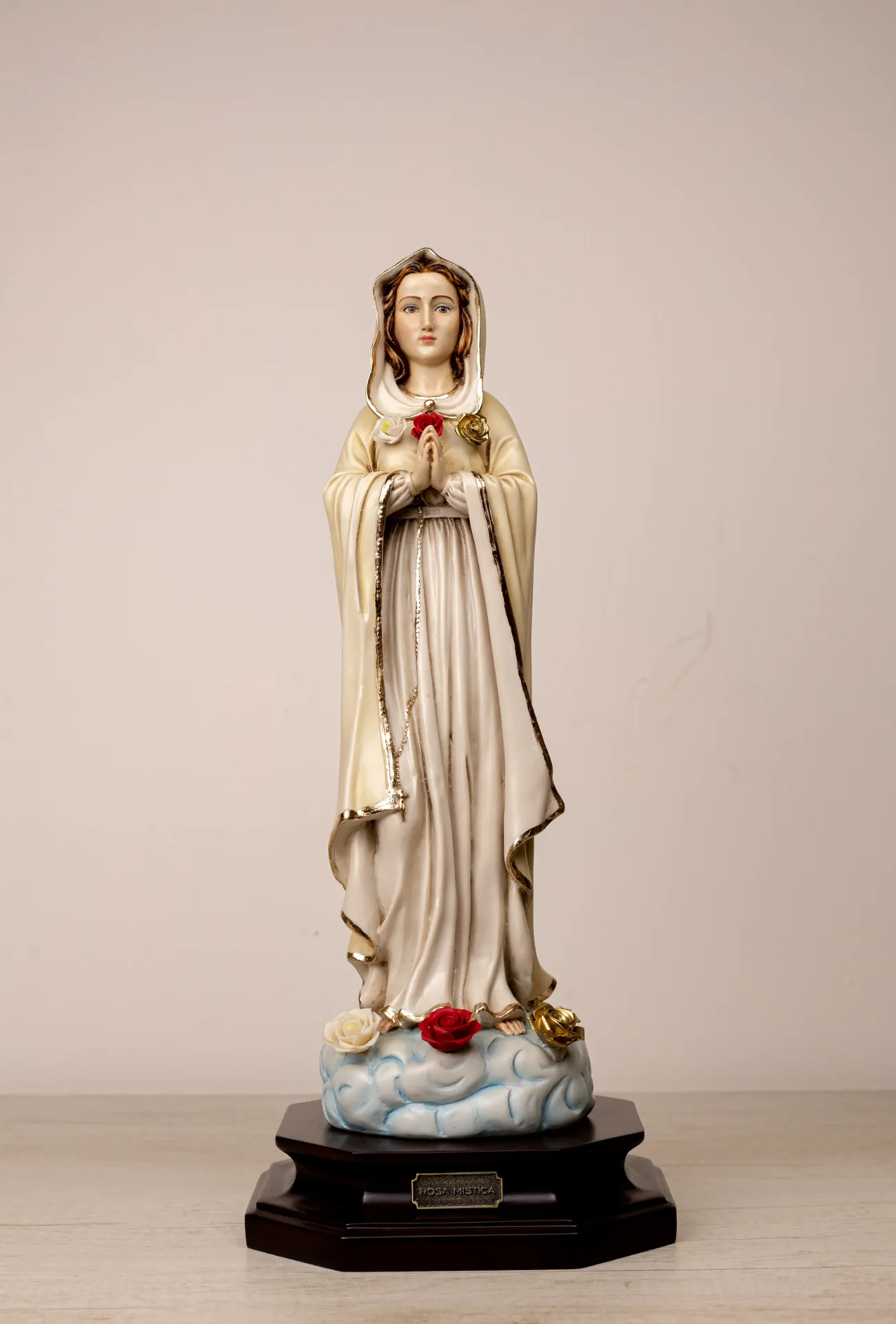 [3B4A1193] Figura de Resina Virgen Rosa Mística 3B4A1193