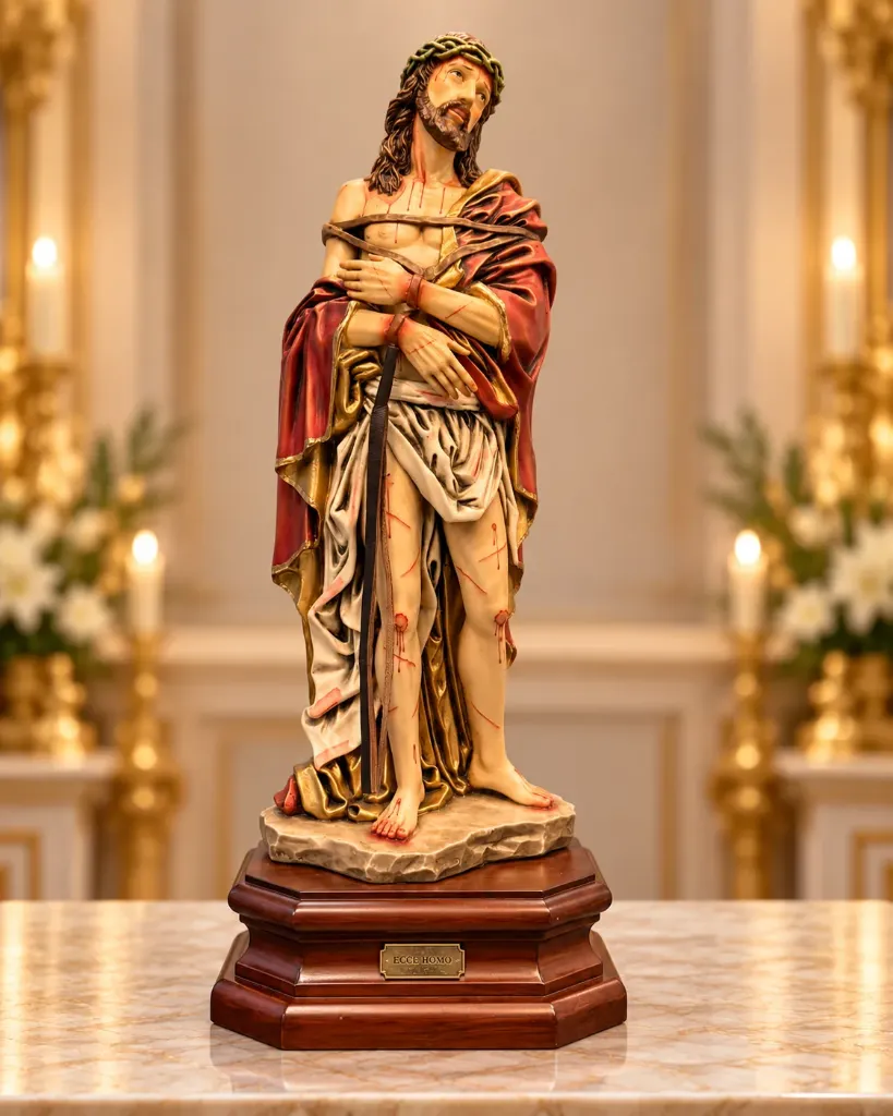 FIGURA DE RESINA HE AQUÍ EL HOMBRE