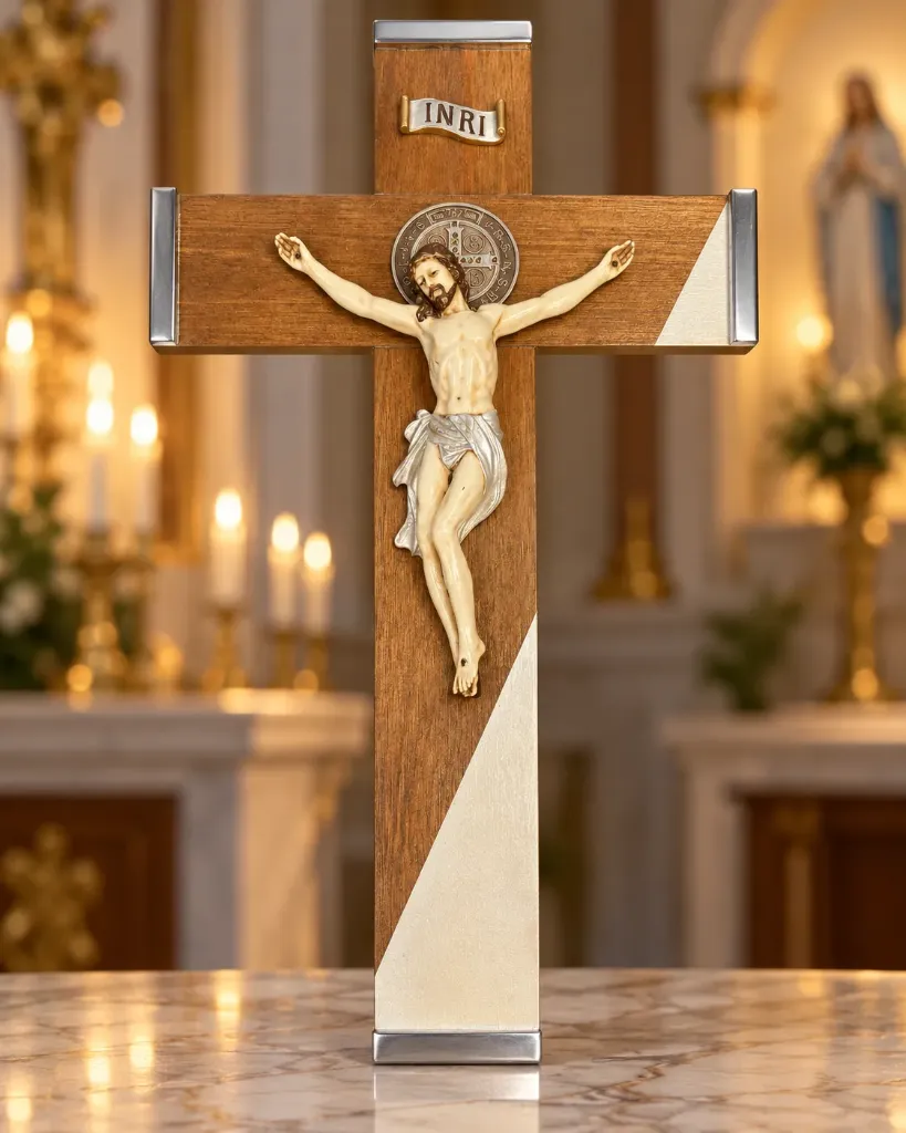 Figura de resina Cristo mediano