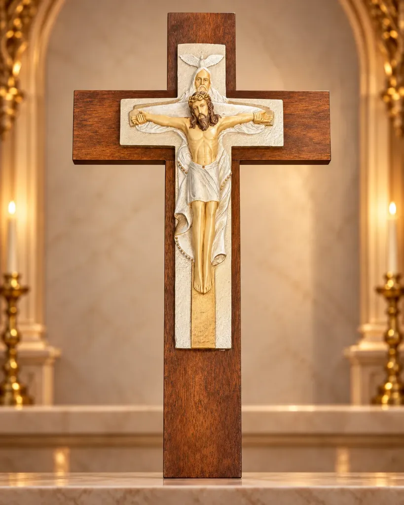Figura de resina Trinitario