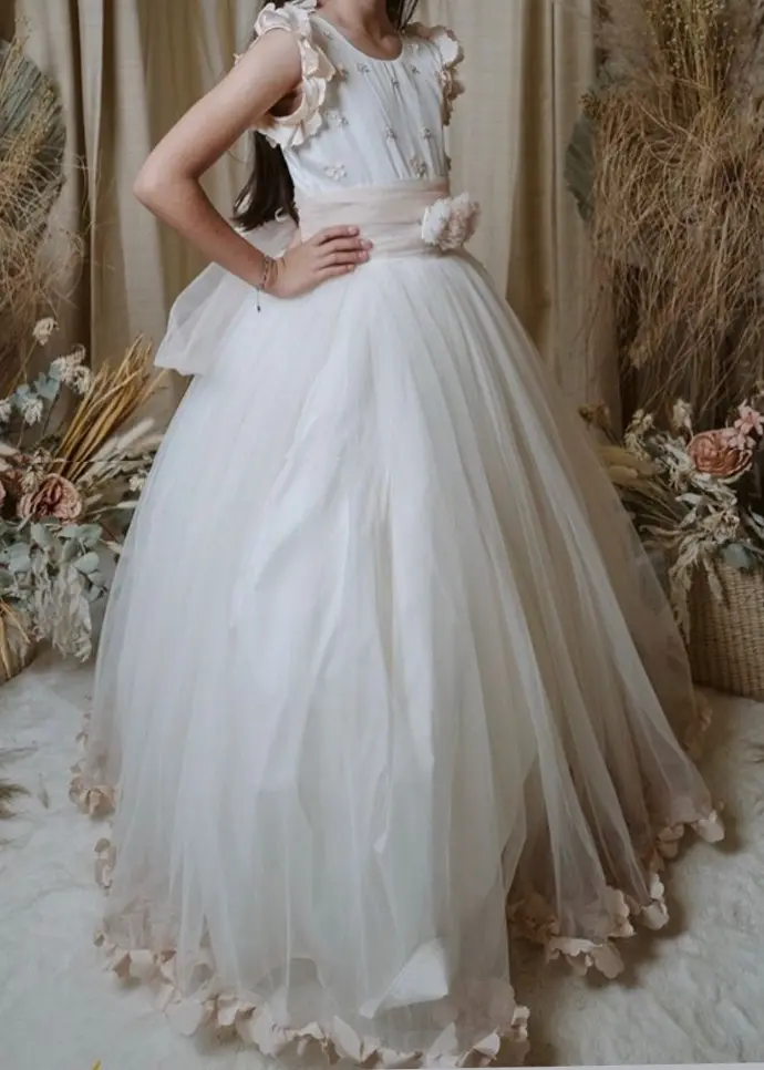 VESTIDO PRIMERA COMUNION V4542A