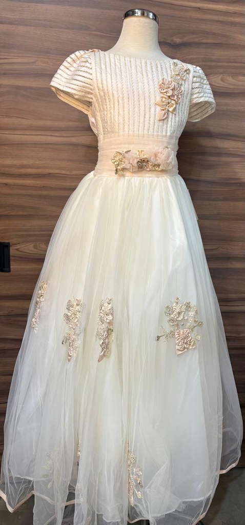 VESTIDO PRIMERA COMUNION V4310E