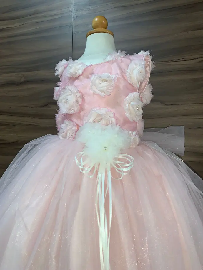 VESTIDO PRESENT ROSAS CORSET