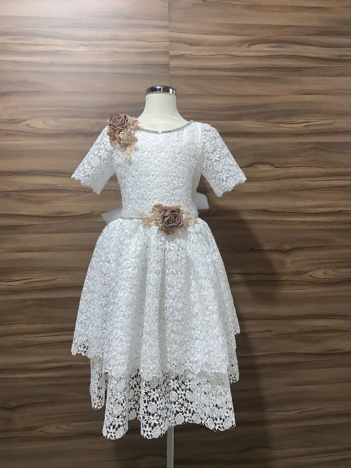 VESTIDO PRIMERA COMUNION DESMONTABLE PAMELA