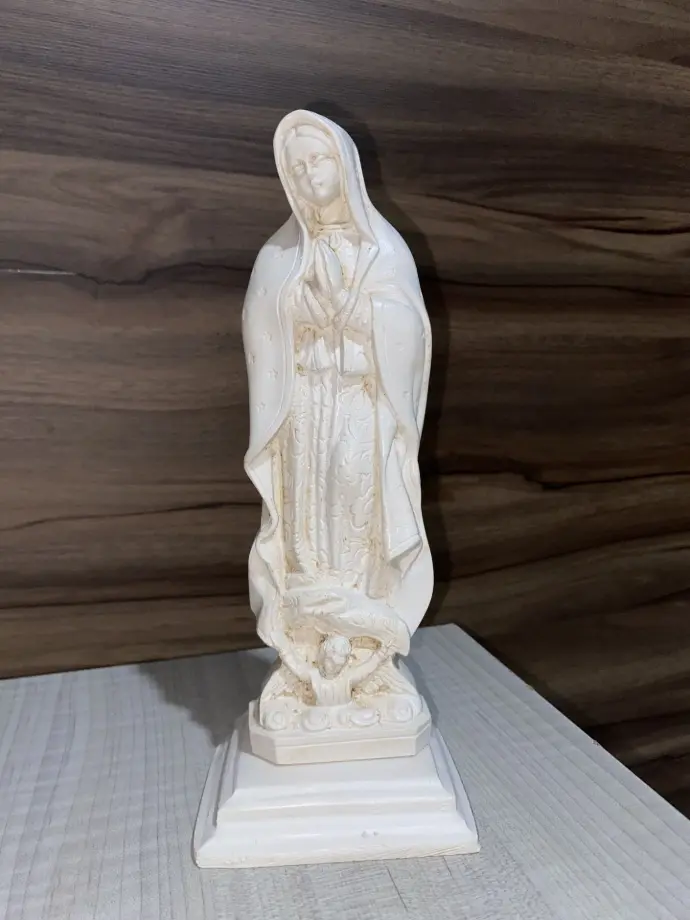 RECUERDO RESINA VIRGEN GUADALUPE 