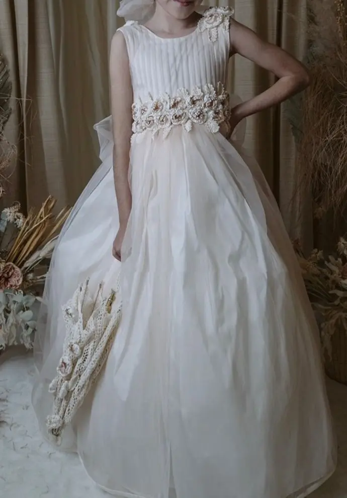 VESTIDO PRIMERA COMUNION V4534
