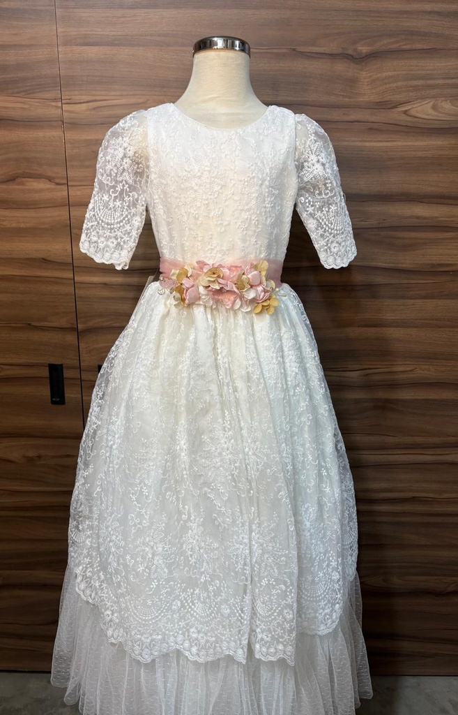 VESTIDO PRIMERA COMUNION 3419 (LLUVIA)