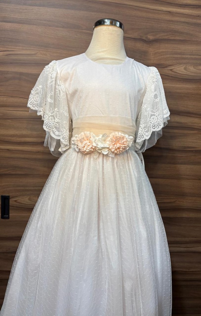 VESTIDO PRIMERA COMUNION V6033T