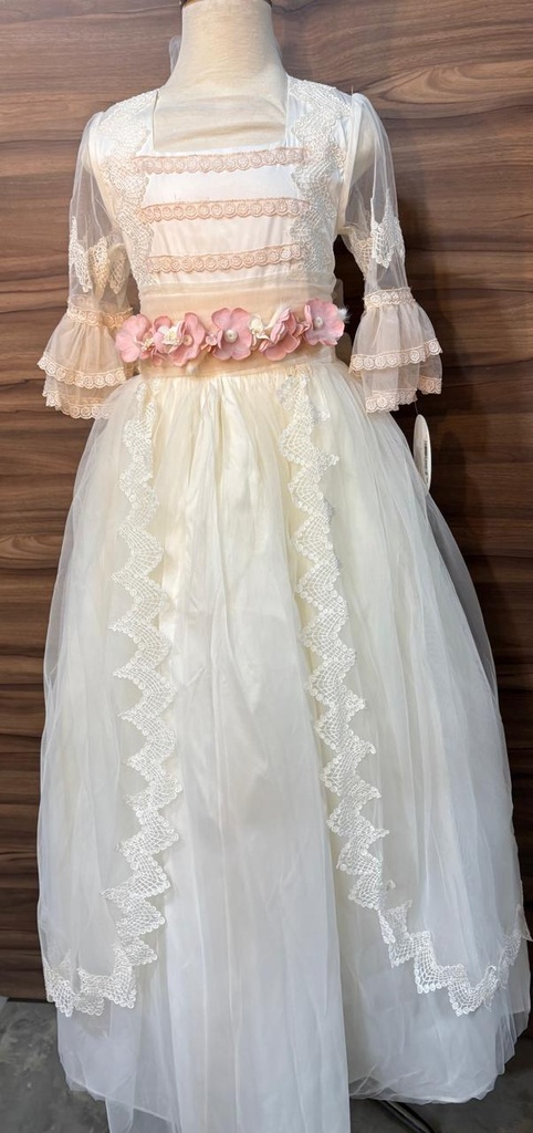 VESTIDO PRIMERA COMUNION V6048T 
