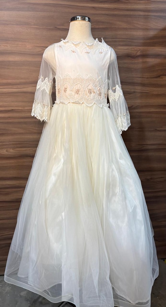 VESTIDO PRIMERA COMUNION V4536T