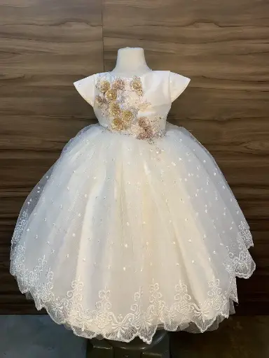 [0002892] BATITA /VESTIDO  FLORESITAS