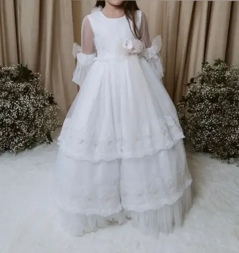 [0002278] VESTIDO PRIMERA COMUNION V4552